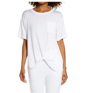 NWOT ZELLA Peaceful Knot‎ T-Shirt in White (S)